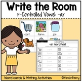 AR Write the Room & Writing Center Activities | R Controll