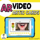 AR Video Articulation Cards - Vocalic R Sound Speech Thera