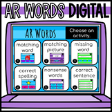 AR Words Google Classroom Interactive Slides l Digital Learning