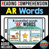 AR Words Phonics Reading Comprehension Boom Cards