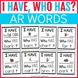 AR Words R Controlled Vowels I Have Who Has