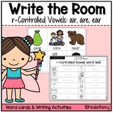 AR Write the Room & Writing Center Activities R Controlled