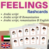 Feelings Arabic flashcards | Emotions Arabic flashcards
