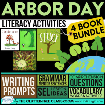 Preview of ARBOR DAY READ ALOUD ACTIVITIES TREE PLANTING picture book companions