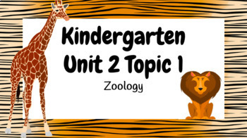 Preview of ARC Kindergarten Unit 2