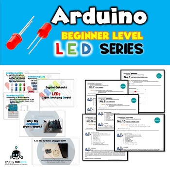 Preview of ARDUINO COMPLETE BEGINNER COURSE BUNDLE - LED SERIES