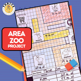 AREA DESIGN A ZOO - 3.MD.C - Enrichment Activities Included