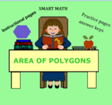 AREA OF POLYGONS PDF'S, worksheets, printable