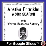 ARETHA FRANKLIN Music Lesson Worksheets and Activities for