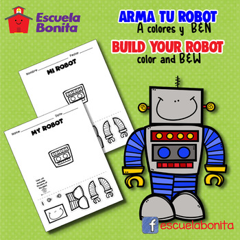 Preview of ARMANDO UN ROBOT!!! / BUILD YOUR ROBOT!!!