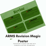 ARMS Revision Poster: Transform Student Writing with Power
