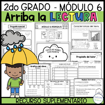 Preview of ARRIBA LA LECTURA 2ND GRADE HMH MODULE 6