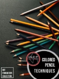 ART FOUNDATION Sketchbook Techniques - Colored Pencil Techniques