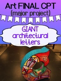 ART - Final major project - CPT (Creating Giant Letters) -