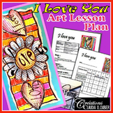 Valentine's Day:  Art Activity and Lesson Plan forKkids:  
