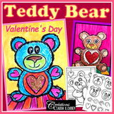 Valentine's Day Art Activity : Teddy Bear Lesson Plan for Kids
