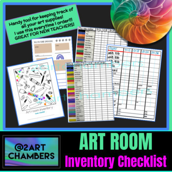 Preview of ART ROOM INVENTORY CHECK LIST