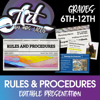 Preview of ART - Rules and Procedures / Expectations