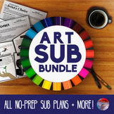 [ART SUB BUNDLE] - All 7 Sub Plans + Editable Sub Binder! 