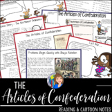 ARTICLES OF THE CONFEDERATION Readings and Doodle Notes wi