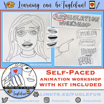 Preview of ARTiculation Self-Paced Workshop: Communication, Animation, Phonics, and Fun