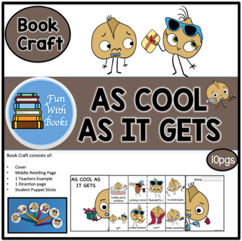Preview of AS COOL AS IT GETS BOOK CRAFT