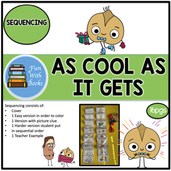 Preview of AS COOL AS IT GETS SEQUENCING BOOK CRAFT