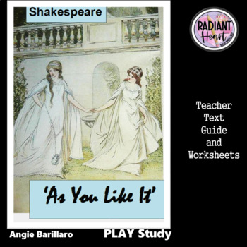 Preview of AS YOU LIKE IT TEACHER TEXT GUIDE & WORKSHEETS SHAKESPEARE updated 2019