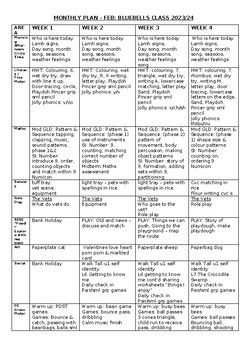 Preview of ASD Monthly Overview Plan Feb 2024