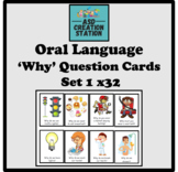 Oral Language Why Question Cards x32