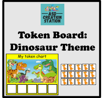 Preview of ASD Dinosaur Token Board