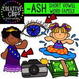 ASH Short A Word Family {Creative Clips Digital Clipart}