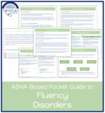 ASHA Based Pocket Guide to Fluency Disorders