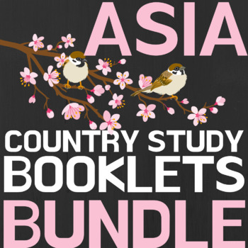 Preview of ASIA Country Study Booklets Bundle