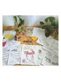 ASIA DIGITAL DOWNLOAD: Montessori Cultural Study Coloring 