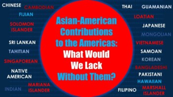 Preview of ASIAN AMERICANS CONTRIBUTION I: THE TRANSCONTINENTAL RAILROAD