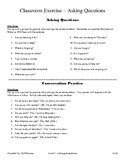 ASL 1 - Classroom Exercises Asking Questions