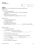 ASL 1 - Worksheet Unit 1, pgs. 22-32 Questions for Master ASL!