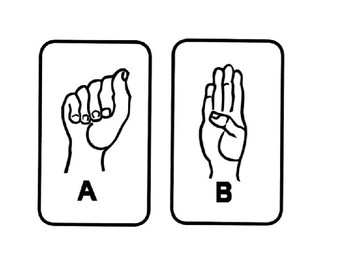 Preview of ASL 101 (American Sign Language Bulletin Board)