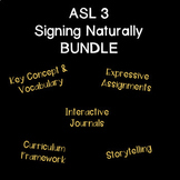 ASL 3 Signing Naturally BUNDLE