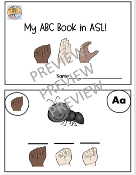 Preview of ASL ABC Book