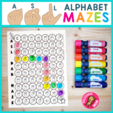 ASL ABC & Number Mazes