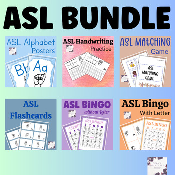 Preview of ASL Activity Bundle