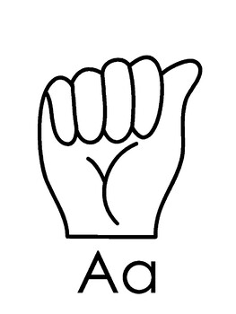 ASL Alphabet by Crystal Math | Teachers Pay Teachers