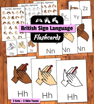 Preview of ASL Alphabet Charts & Flashcards Auslan, ASL Hand Signal Worksheets and Teaching