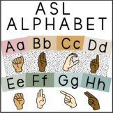 ASL Alphabet - Clean Boho Style