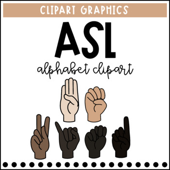 Preview of ASL Alphabet Clipart