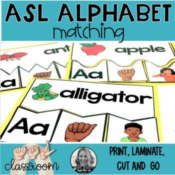 Preview of ASL Alphabet Matching