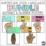 ASL Alphabet & Number Posters