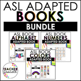 ASL Alphabet, Numbers, and Colors Practice Books - ASL Ada